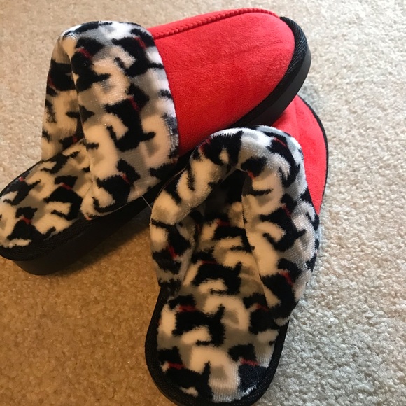 Vera Bradley Scottie Dogs Slippers